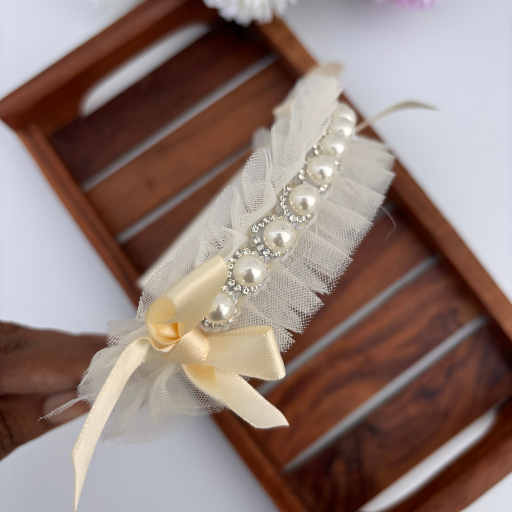 Pearl Princess Net Headband