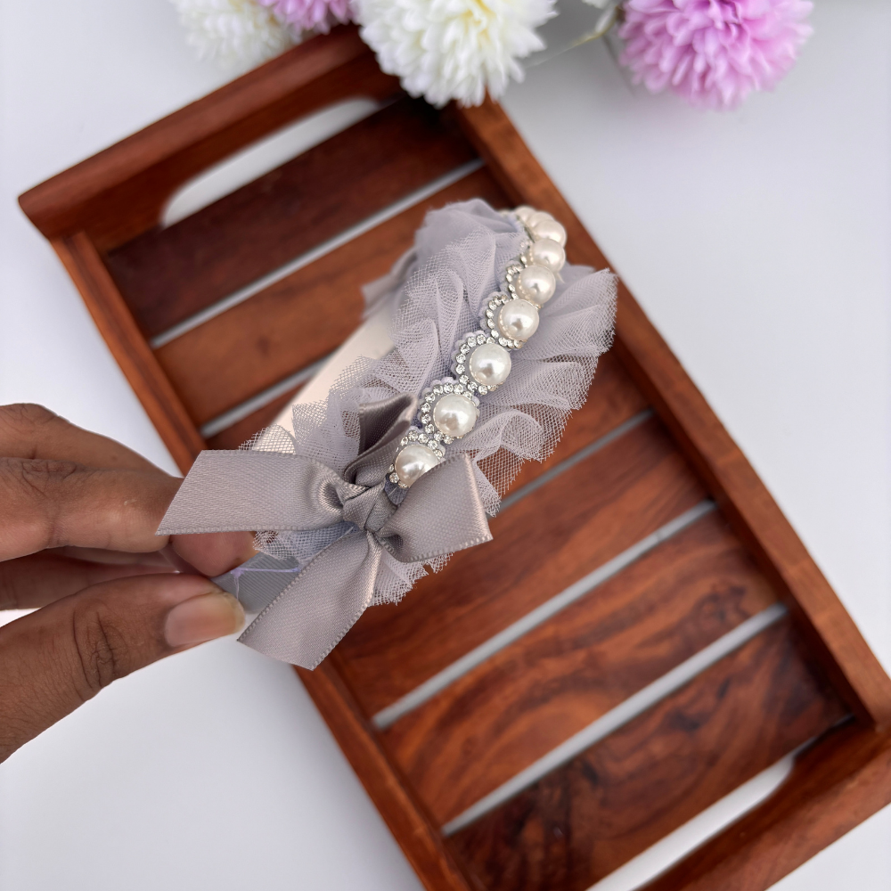 Pearl Princess Net Headband