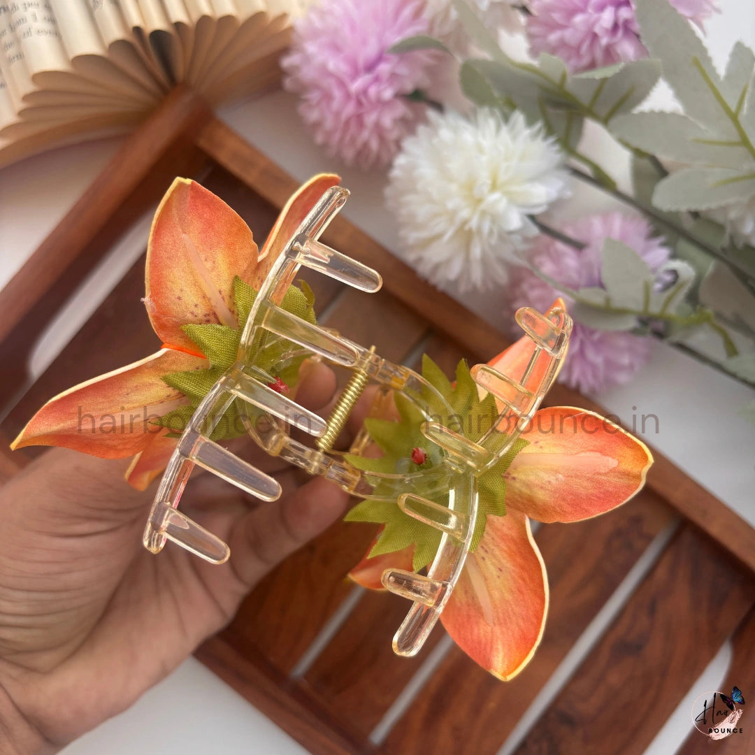 Blossom Star Flower Hair Claw - Large