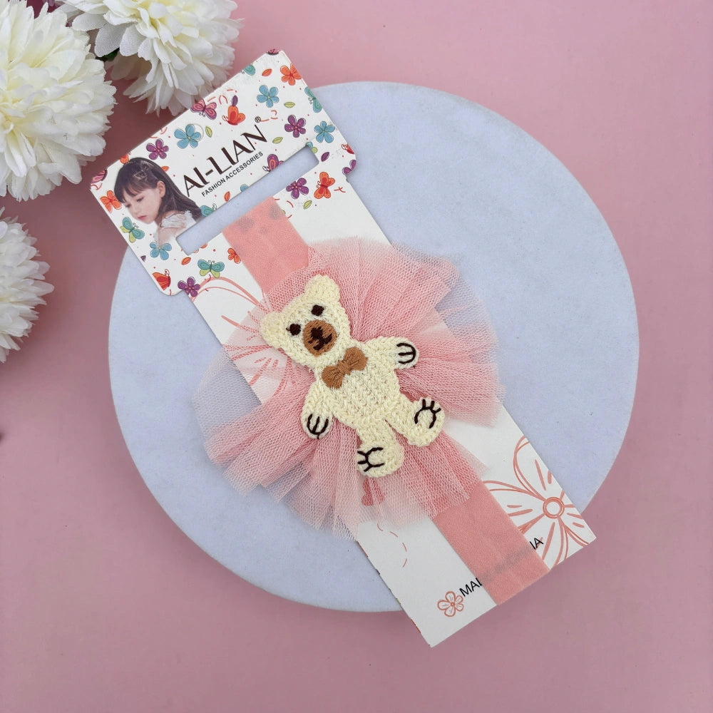 Cuddle Bear Crown New Born Baby Headband