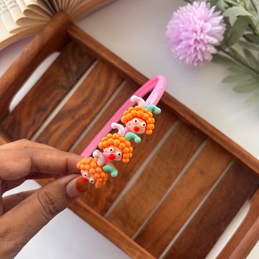 Funny Face Cartoon Headband