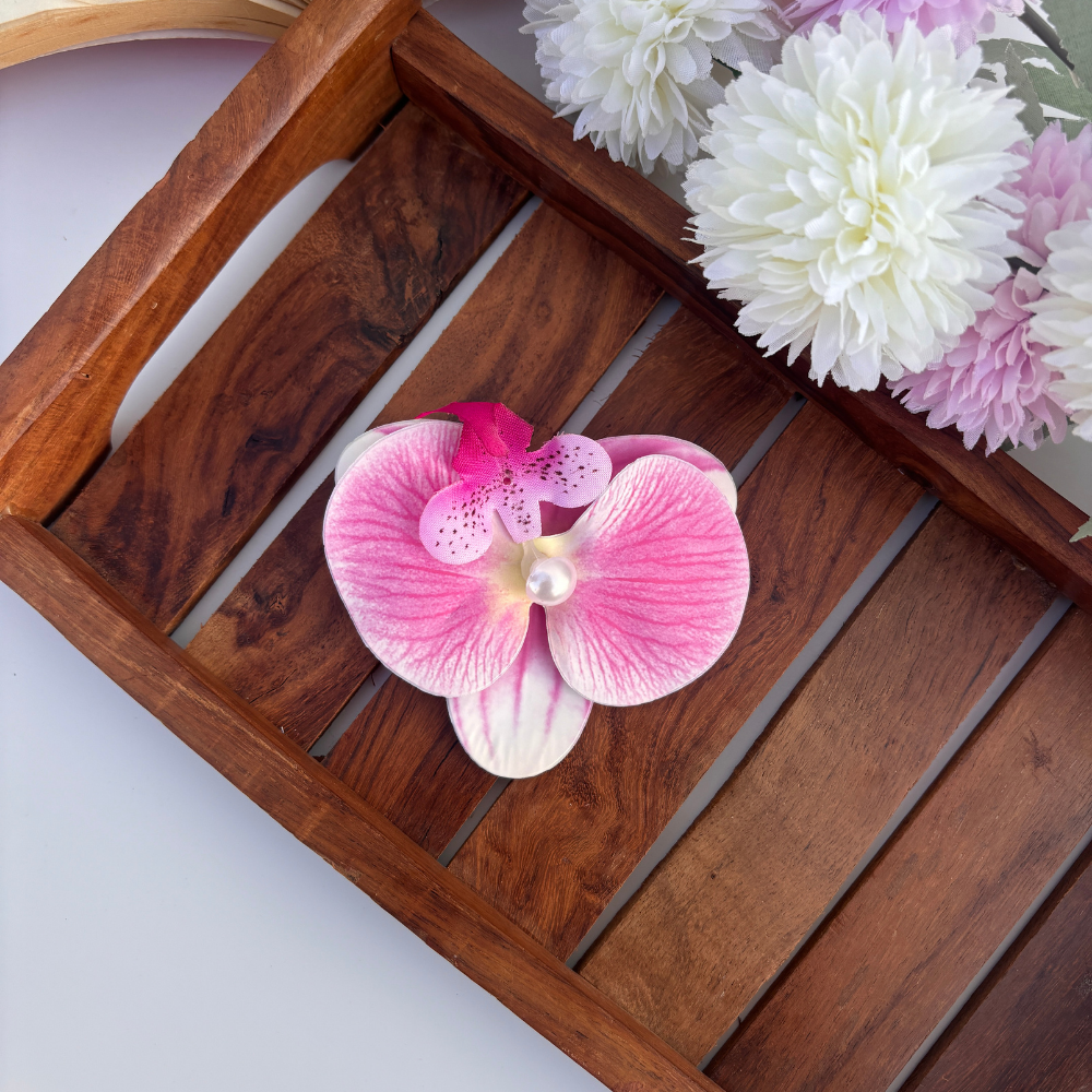 Orchid Pearl Hair Clip