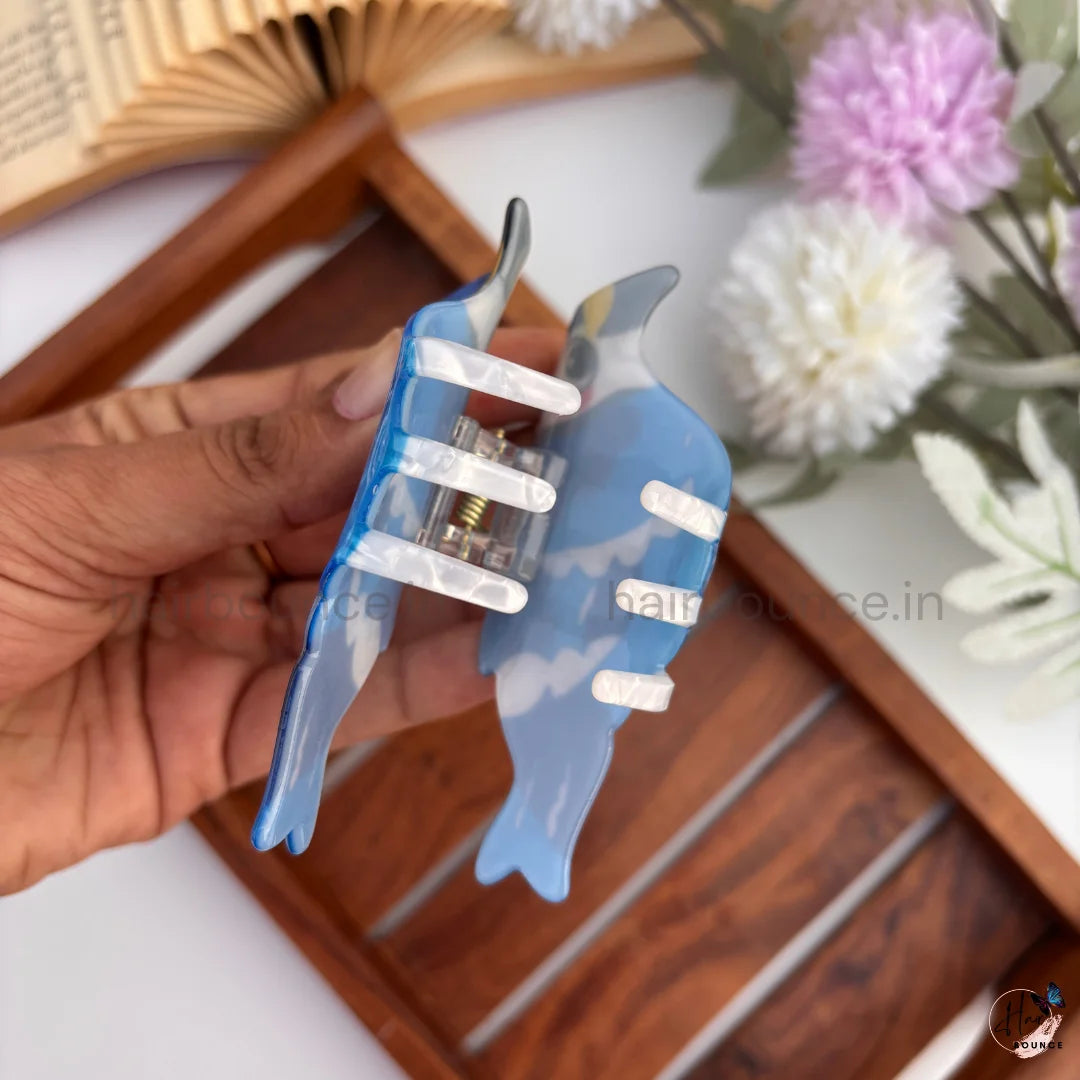 Colourful Bird Hair Claw Clips – Large