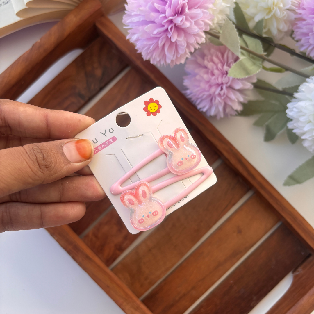 Happy Faces Hair Clip