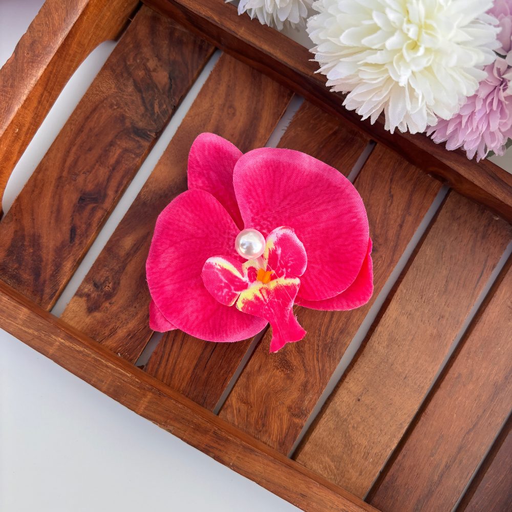 Orchid Pearl Hair Clip
