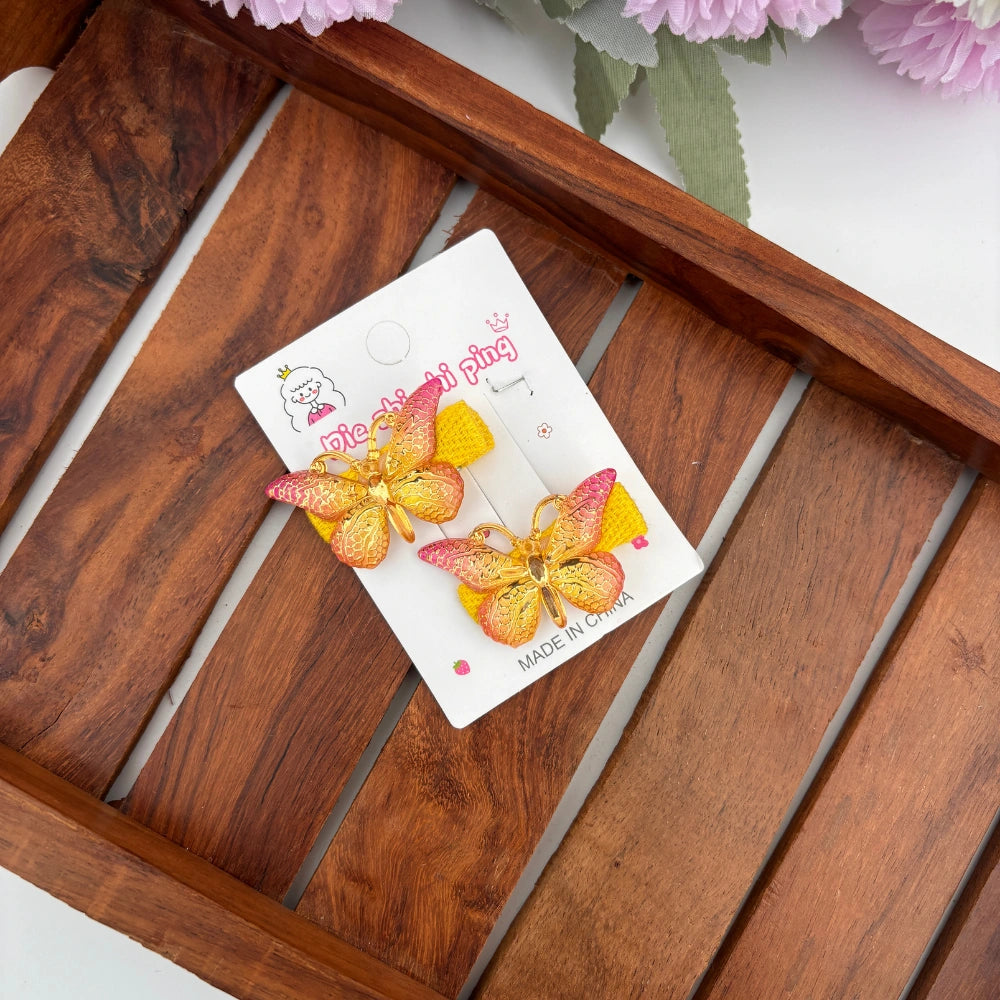 Glow Butterfly Clips