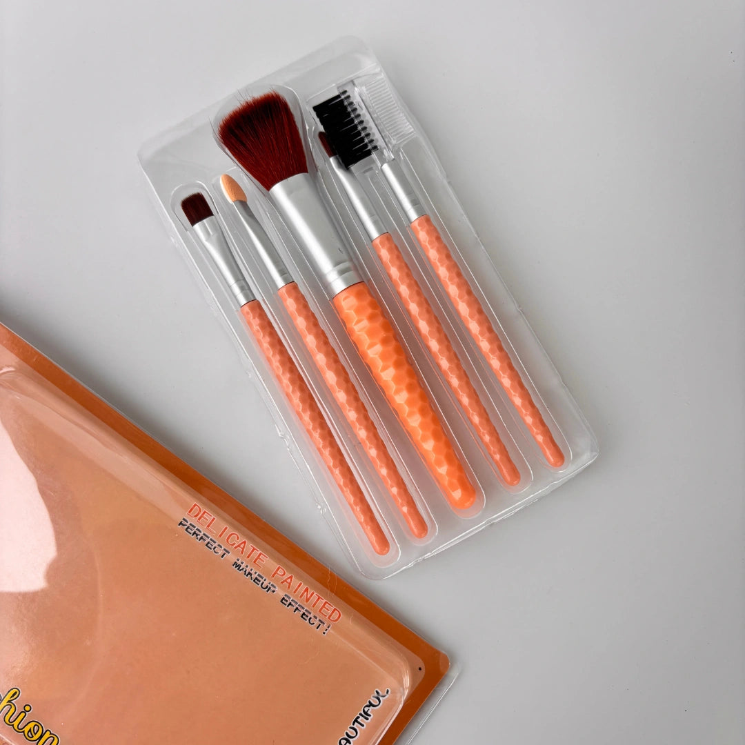 5-in-1 Makeup Brush Set