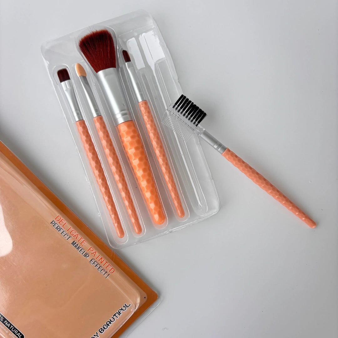 5-in-1 Makeup Brush Set