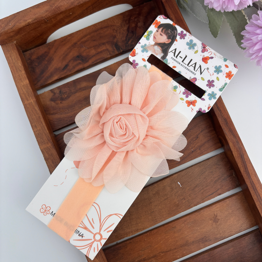 Mint Bloom Baby Headband