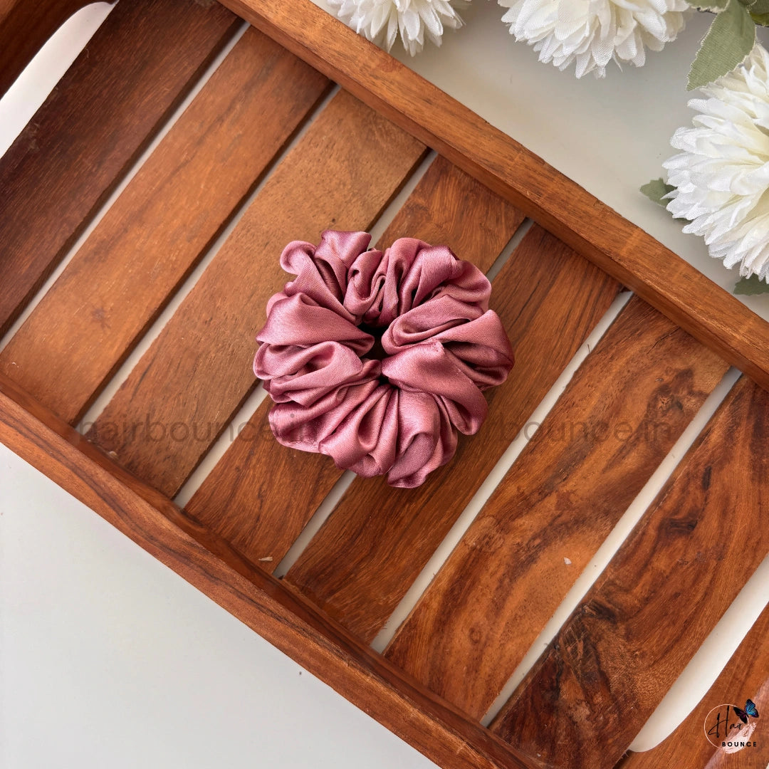 Silky Satin Scrunchie – Small