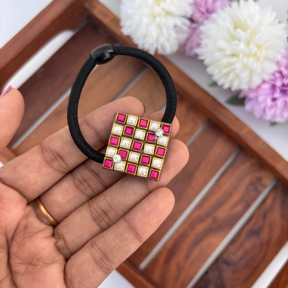 Blush Royale Hair Tie