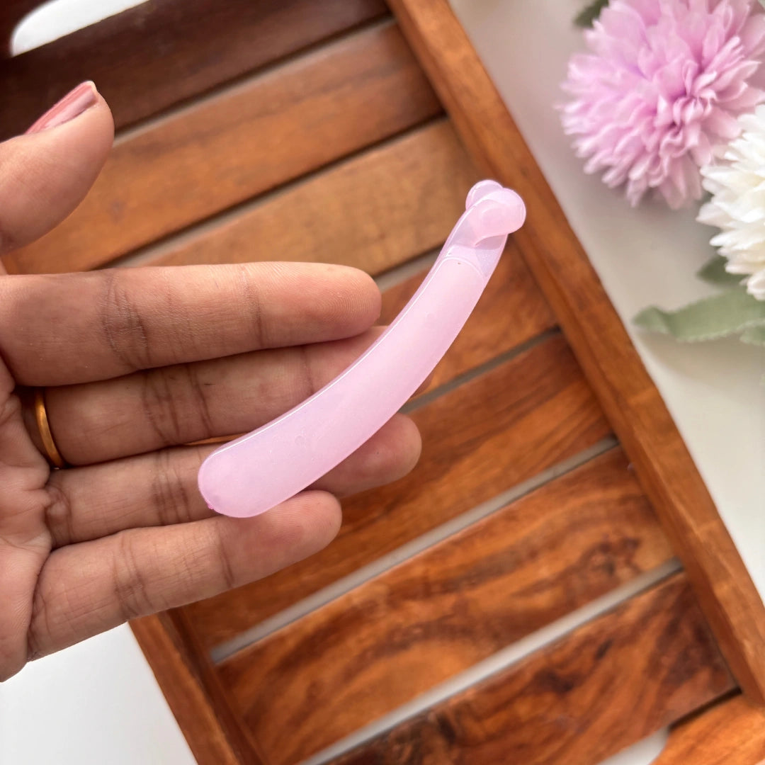 Pastel Pearl Shine Banana Clip - Medium