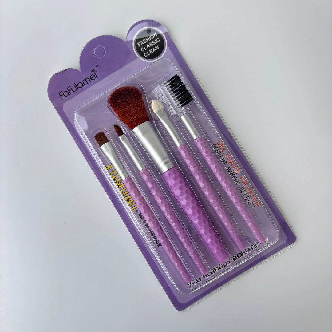 5-in-1 Makeup Brush Set