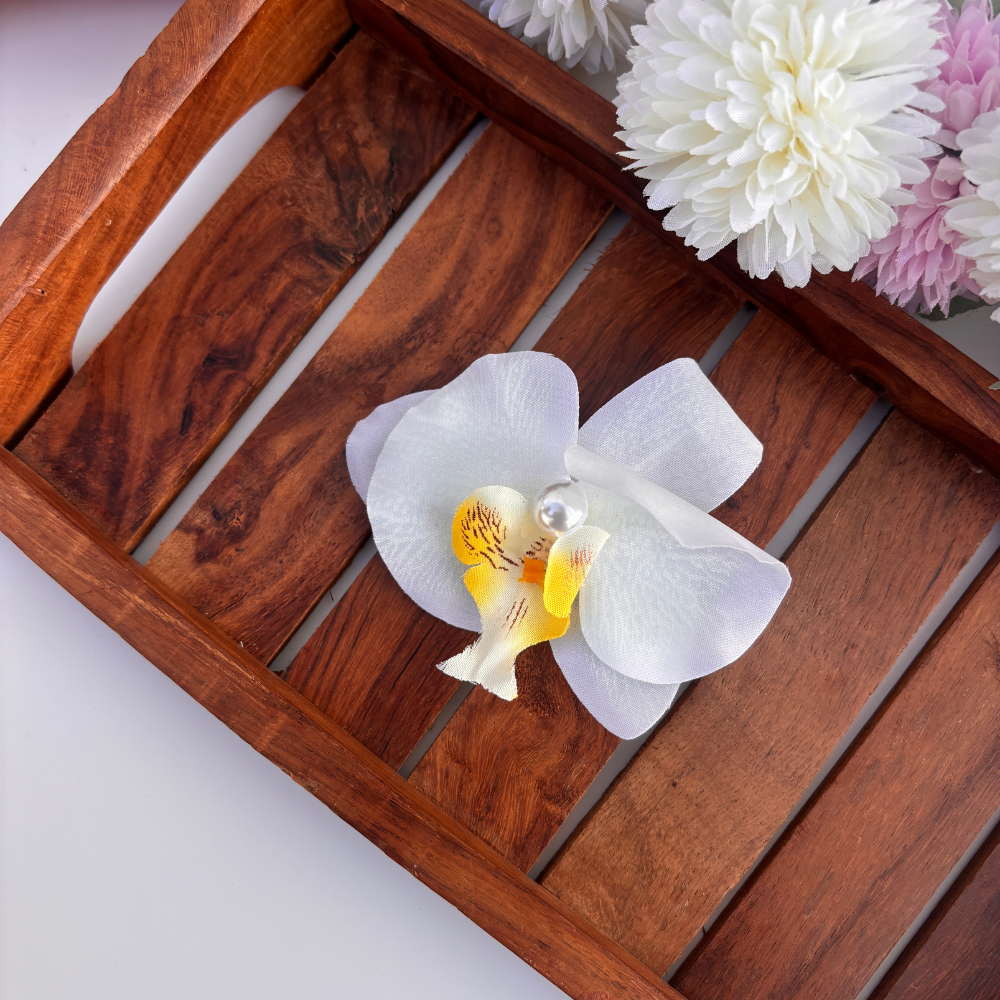 Orchid Pearl Hair Clip