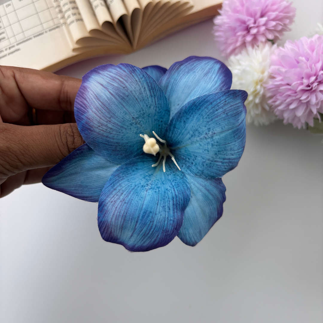 Tropical Bloom Loop Hair Claw – Large