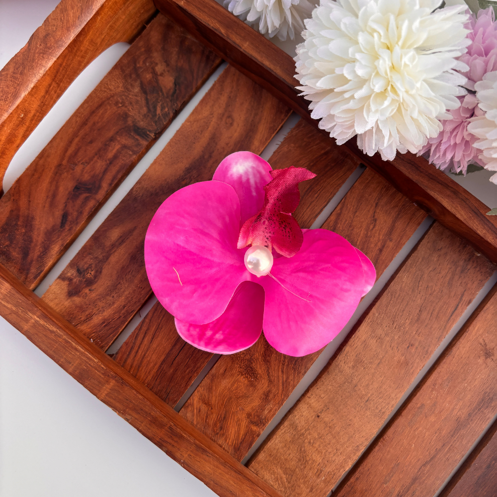 Orchid Pearl Hair Clip