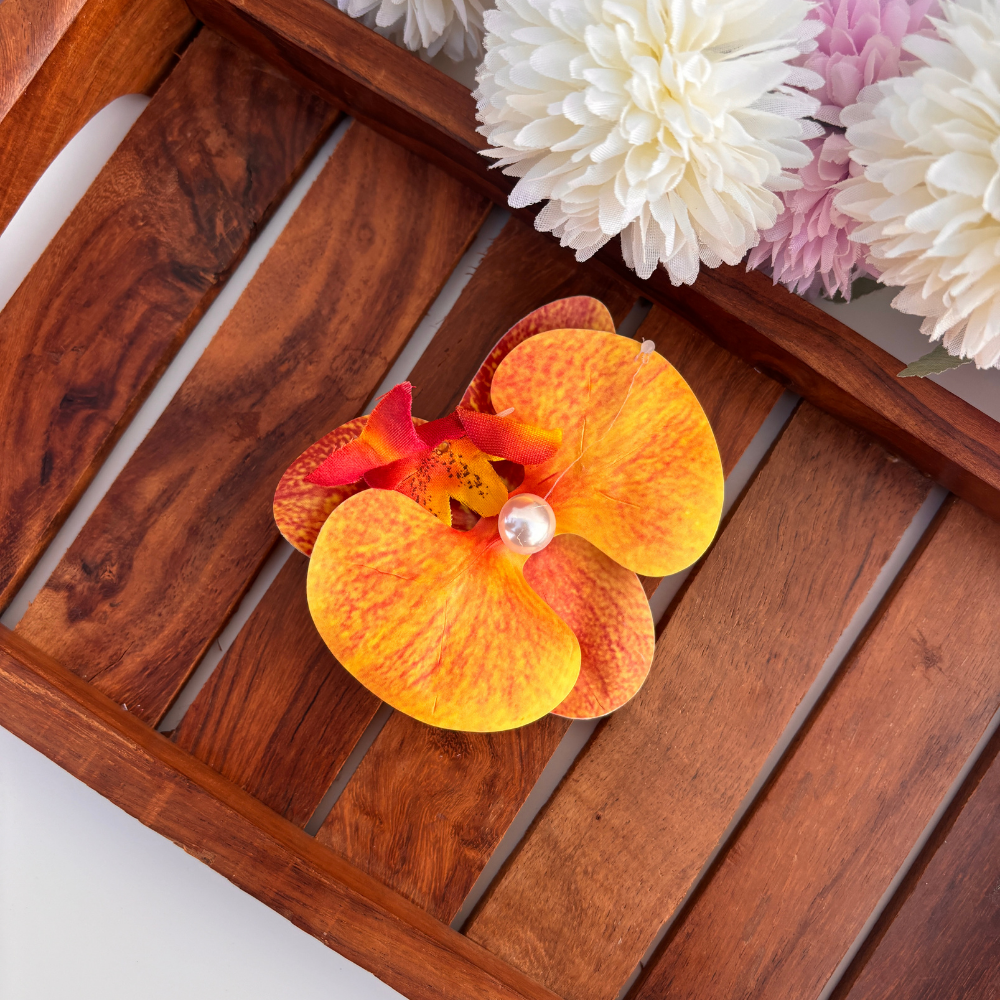 Orchid Pearl Hair Clip