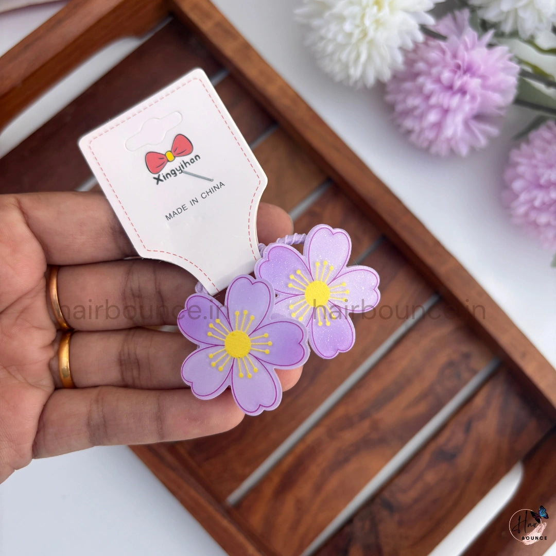 Petal Bloom Kids Hair Ties