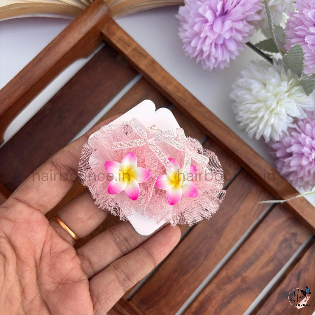 Tropical Bloom Alligator Clips – Pack of 2