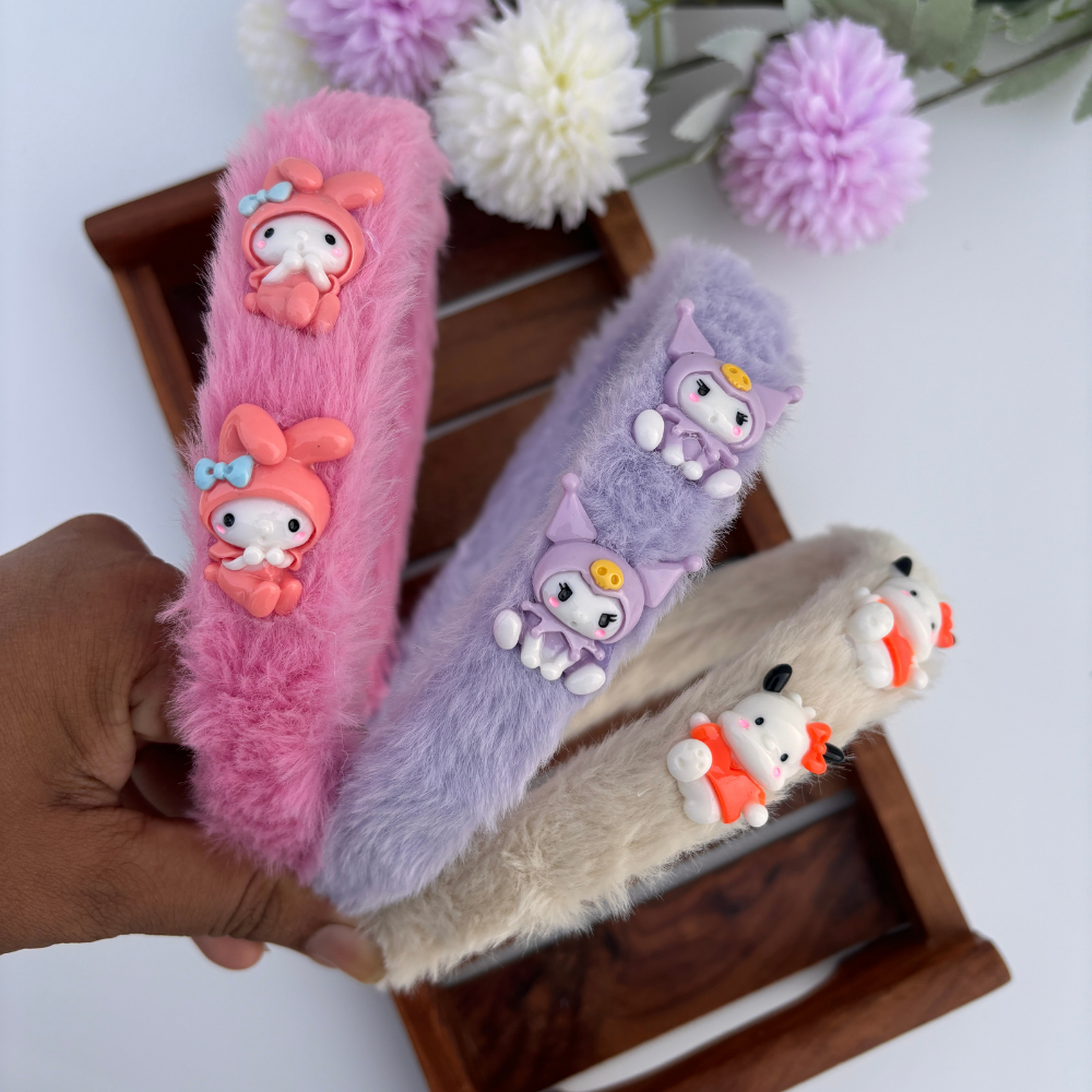 Cartoon Plush Headband