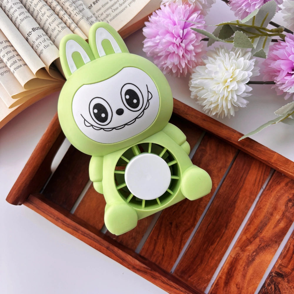 Green Bunny LED Mini Fan