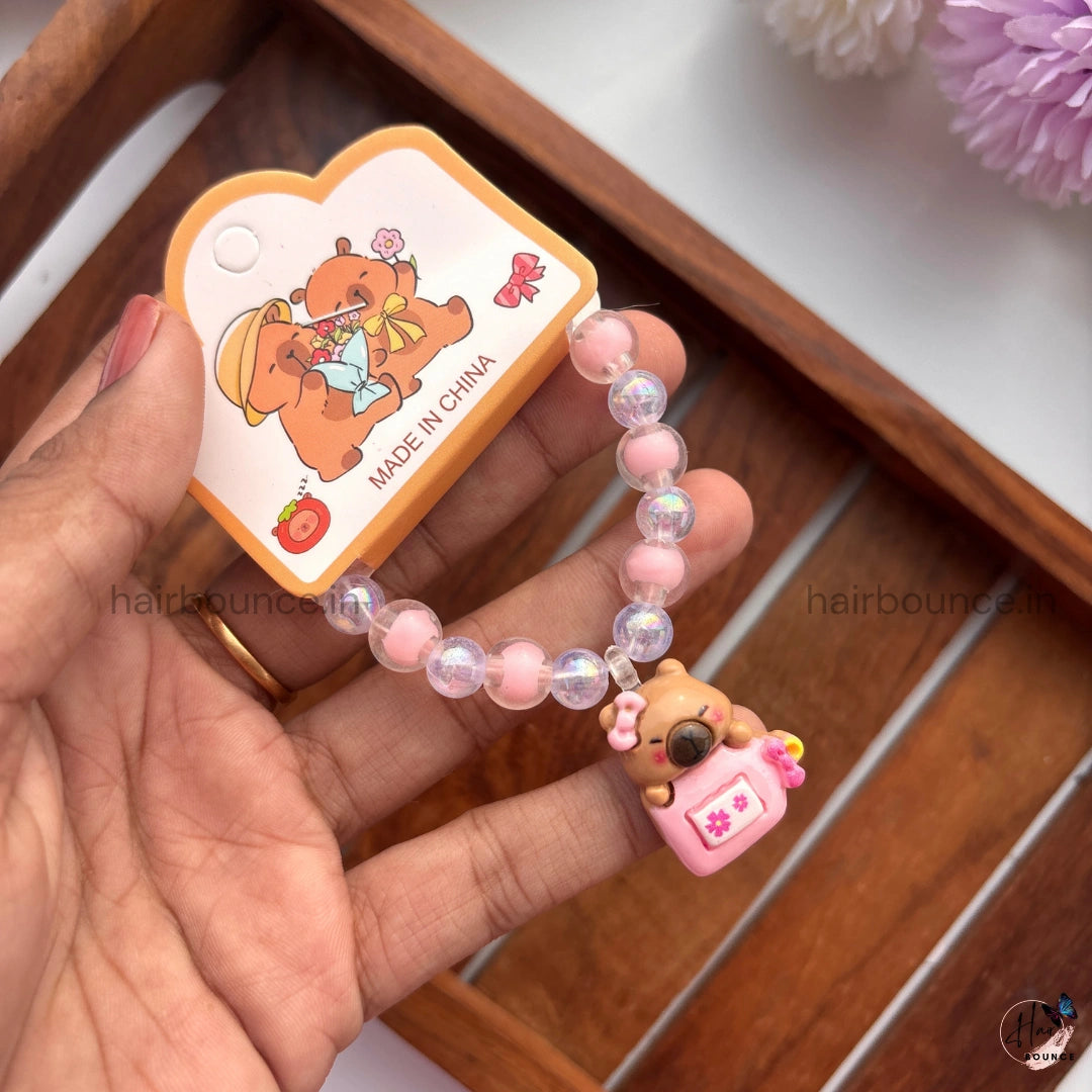 Sweet Teddy Kids Charm Bracelet