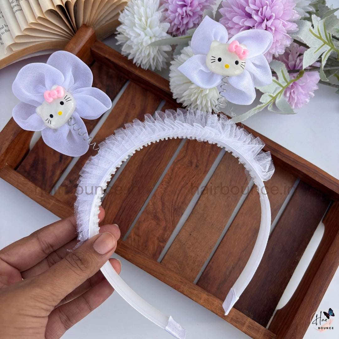 Hello Kitty Flower Spring Headband for Kids