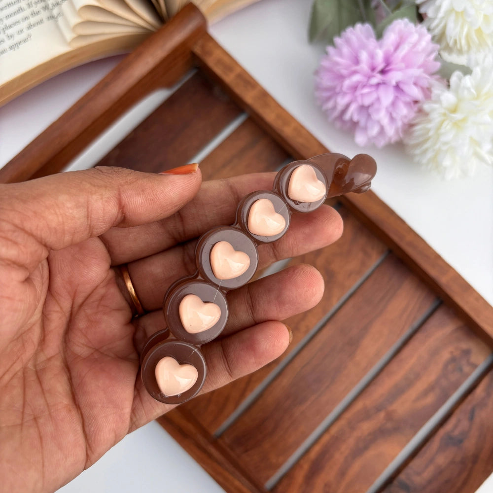 Heart Banana Clip - Large