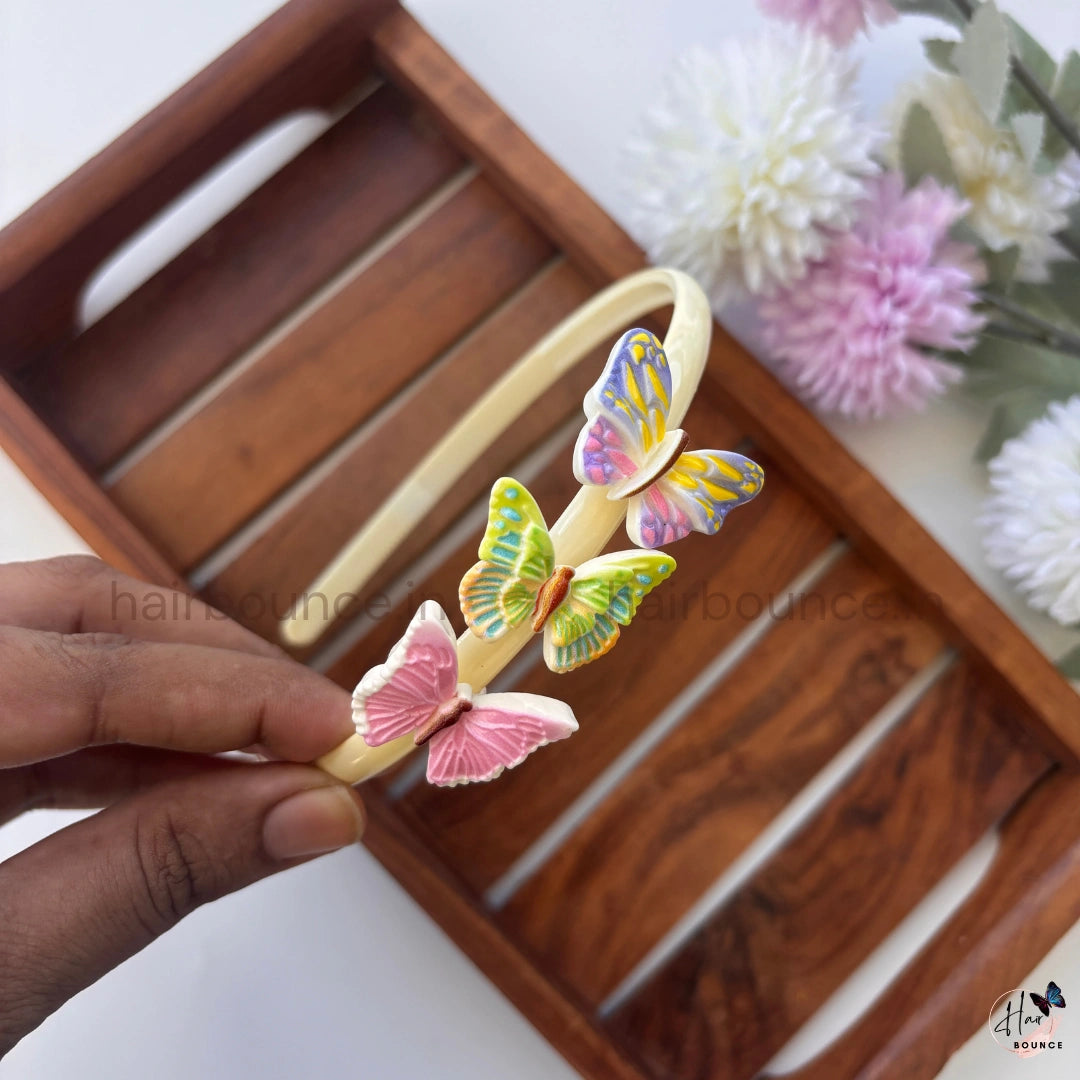 Butterfly Bloom Hairband – Pastel Collection