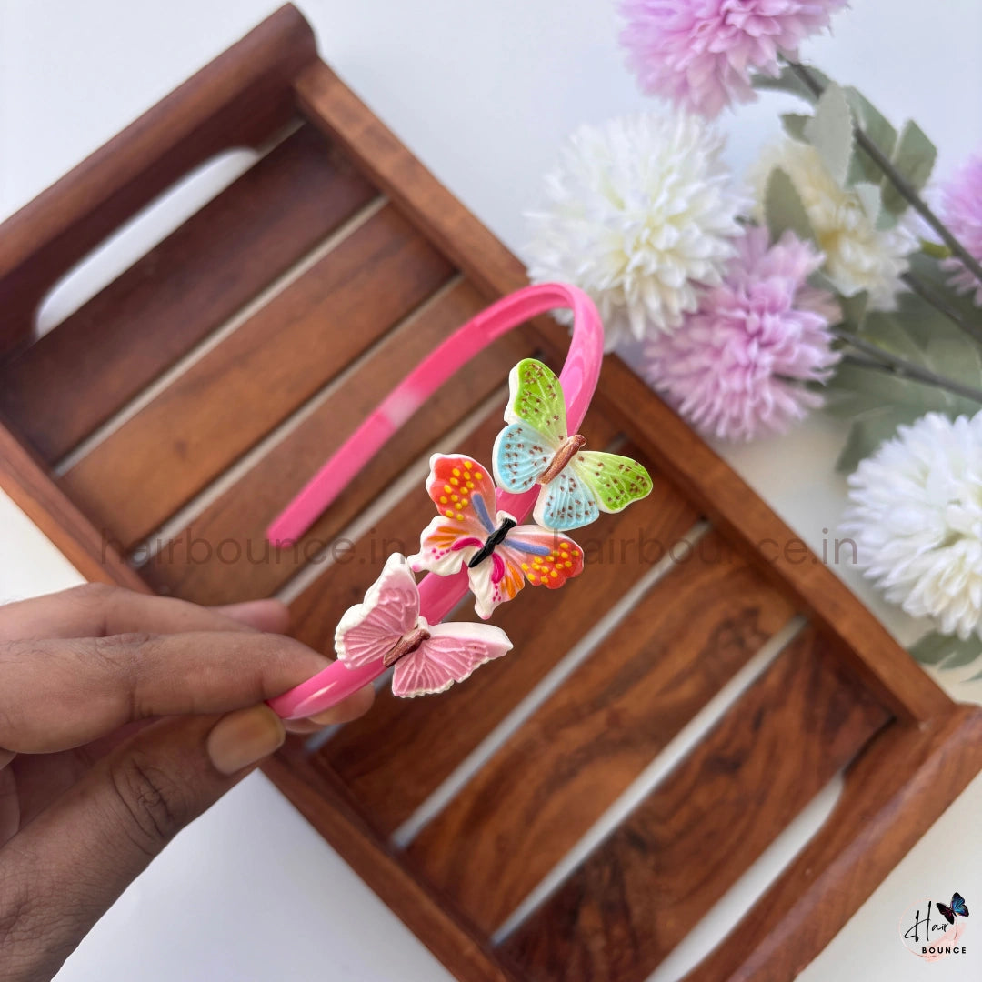 Butterfly Bloom Hairband – Pastel Collection