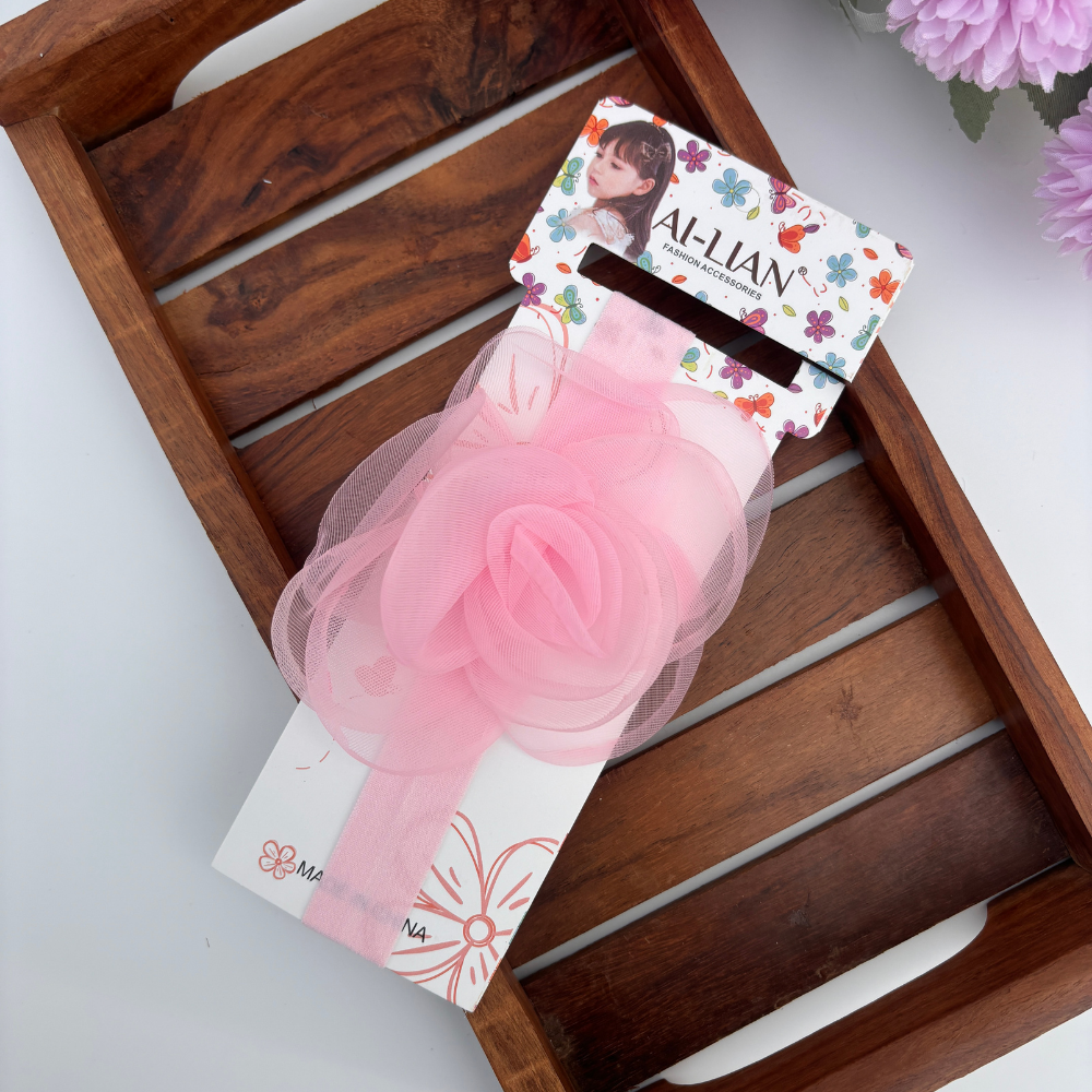 Blush Mesh Headband