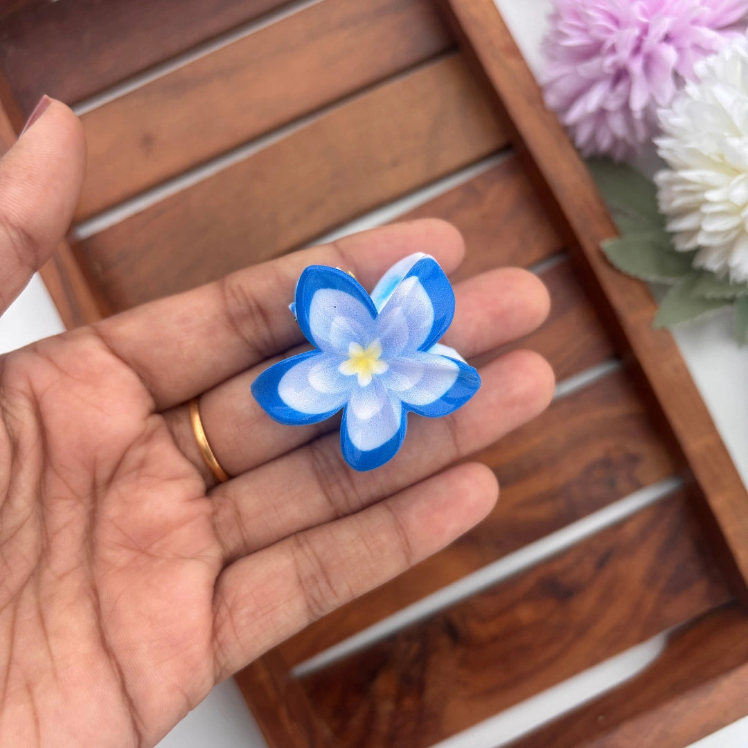 Vibrant Blossom Hair Claw - Small