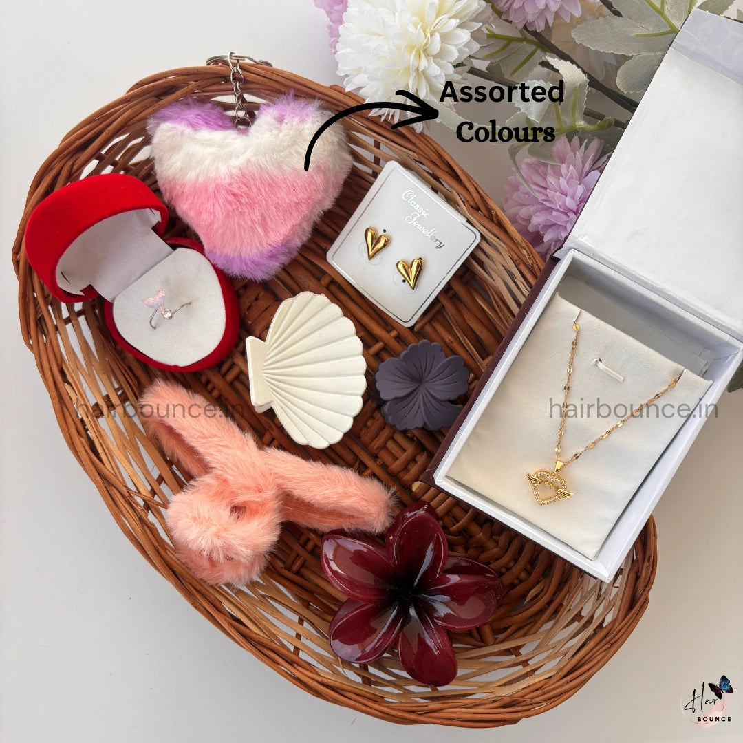 Cute Jewellery & Hair Accessories Gift Hamper for Girls