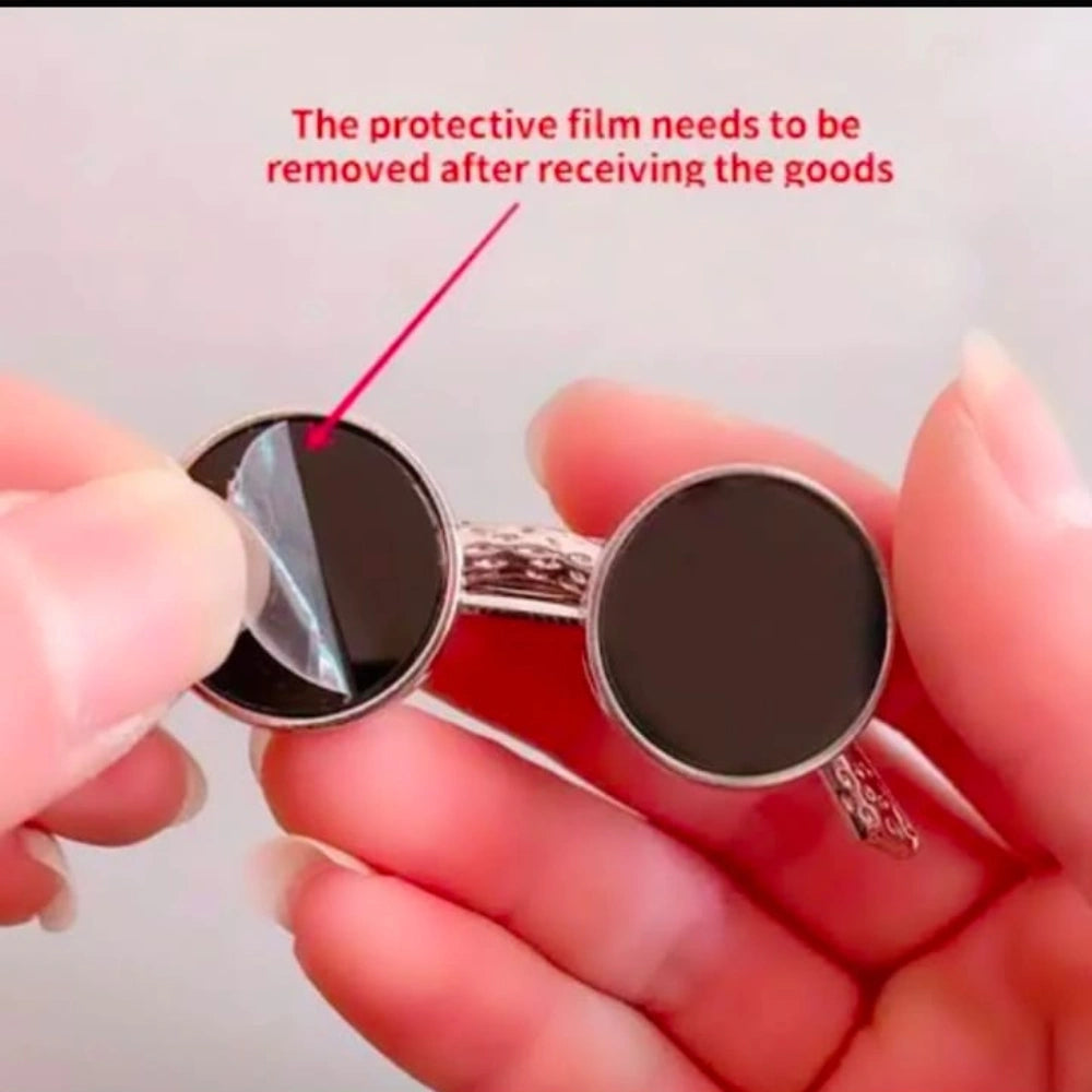 Elegant Glass Center Clip