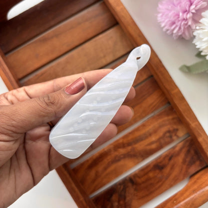 Pastel Swirl Shine Banana Clip - Medium