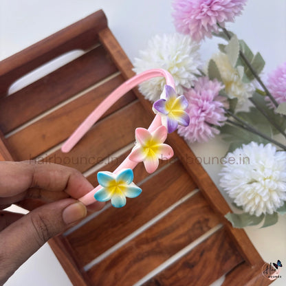 Tropical Flower Hairband – Pastel Collection