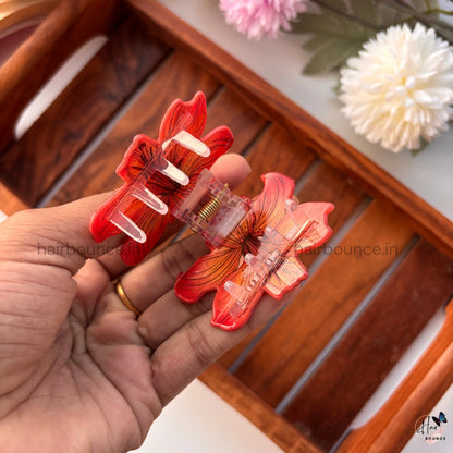 Bold Bloom Flower Hair Claw - Medium