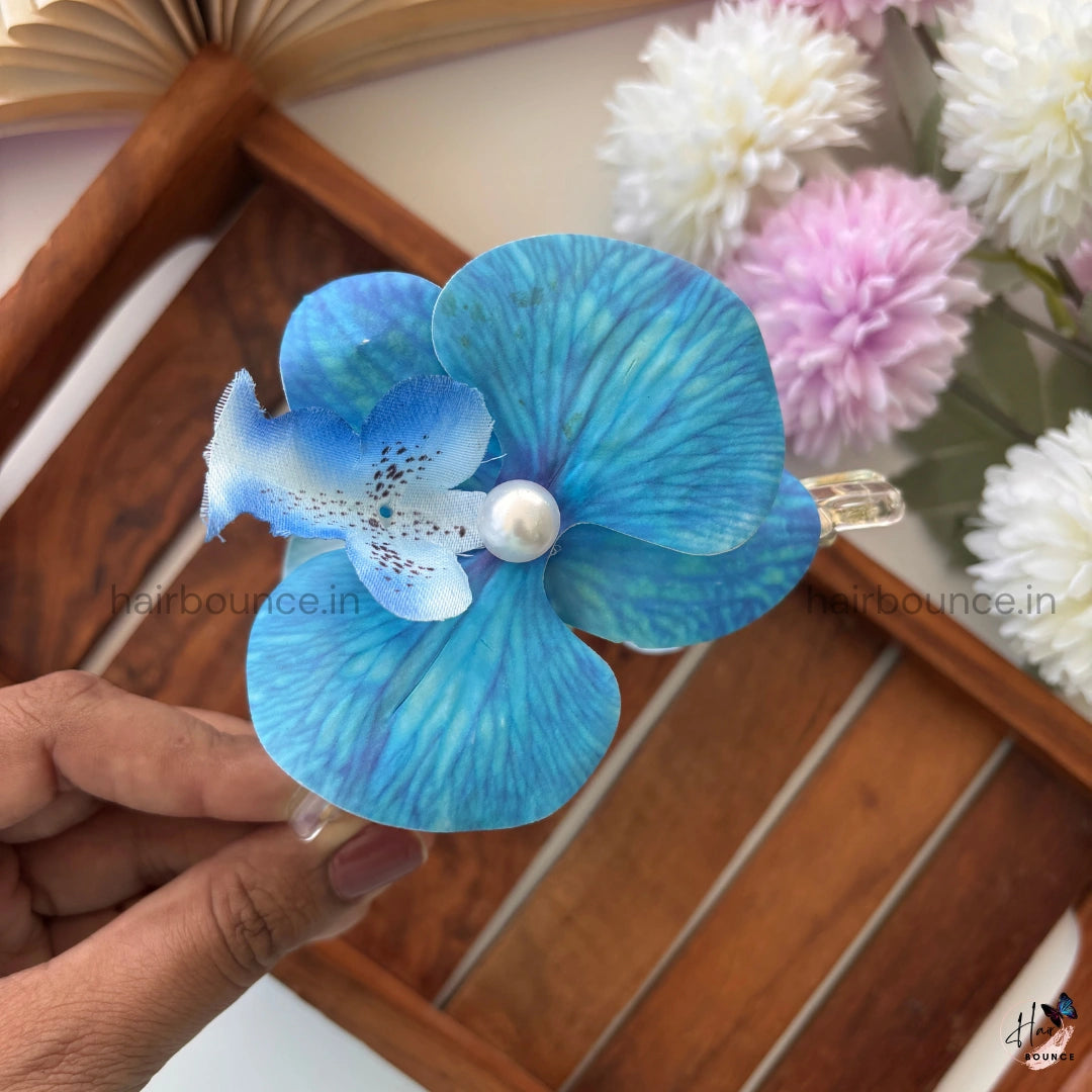 Orchid Pearl Hair Claw - Large