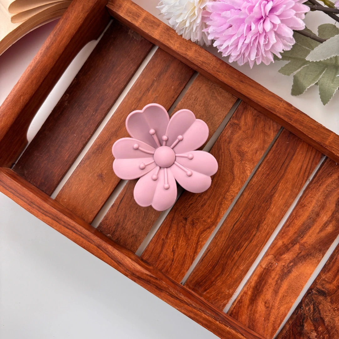 Dual Colour Daisy Flower Hair Claw – Medium