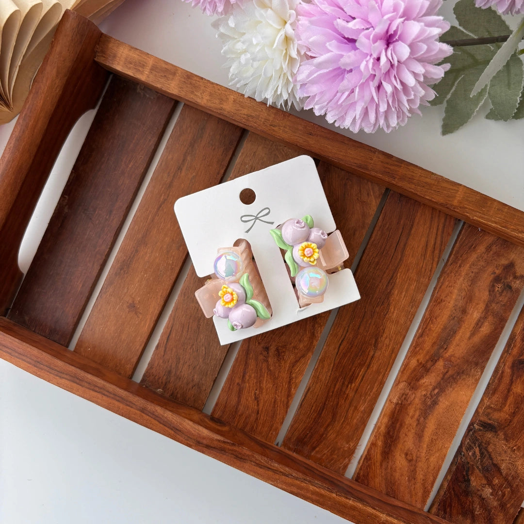 Fruits Hair Claw – Pack of 2