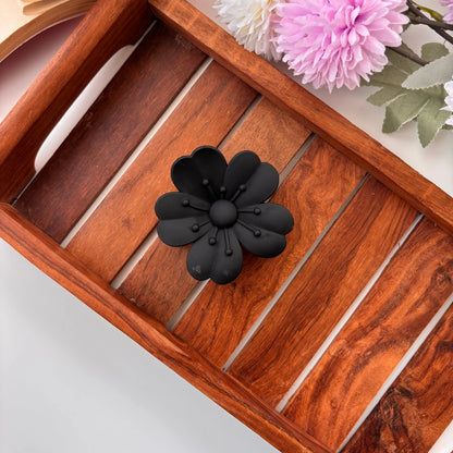 Dual Colour Daisy Flower Hair Claw – Medium