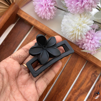 Plumeria Bloom Hair Claw for Women – Medium