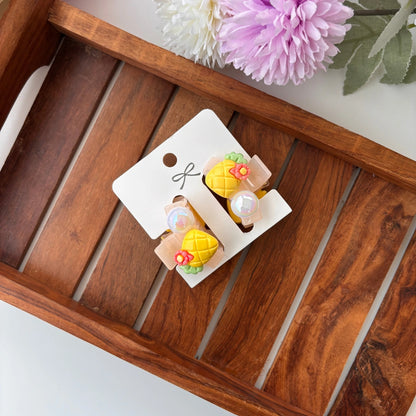 Fruits Hair Claw – Pack of 2