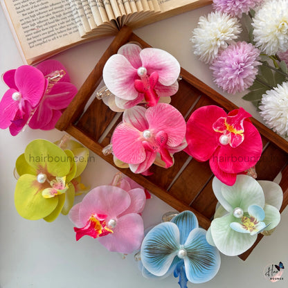 Orchid Pearl Hair Claw - Large