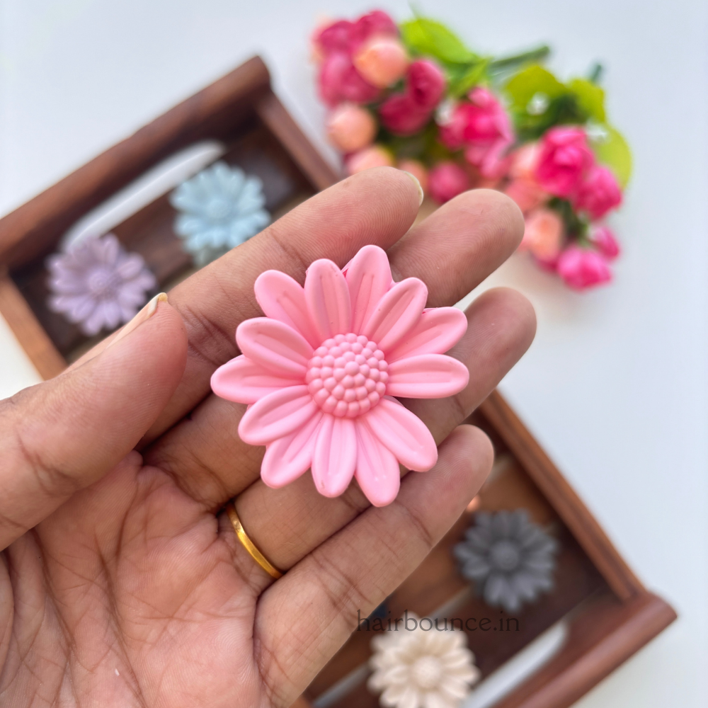 Cute Flower Hair Claw - Small