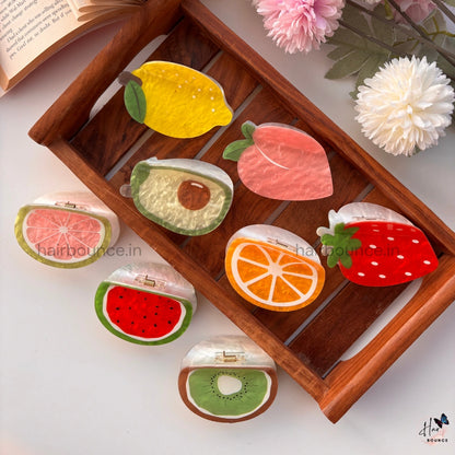 Fruity Slice Hair Claw - Medium
