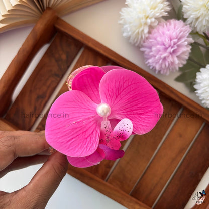 Orchid Pearl Hair Claw - Large