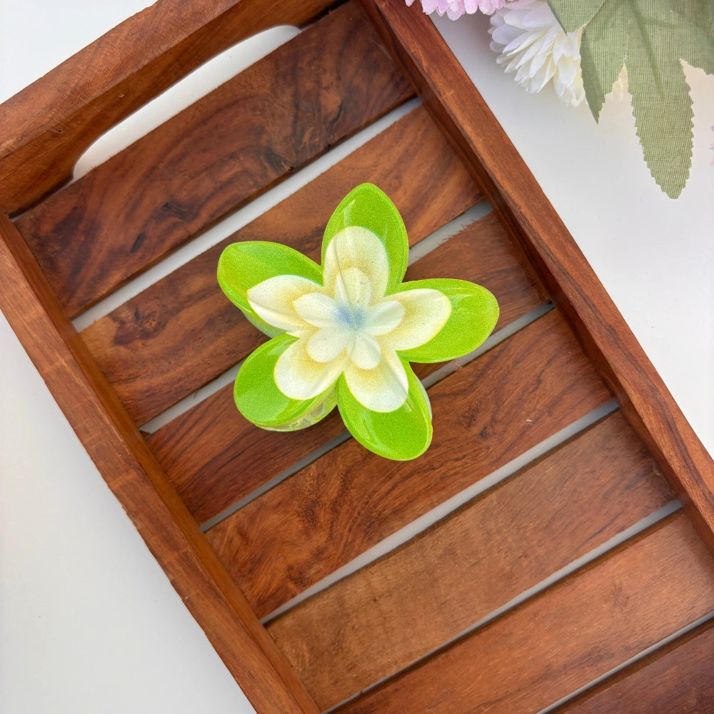 Tropical Bloom Hair Claw - Large
