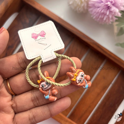 Cute Cartoon Doll Rubber Bands