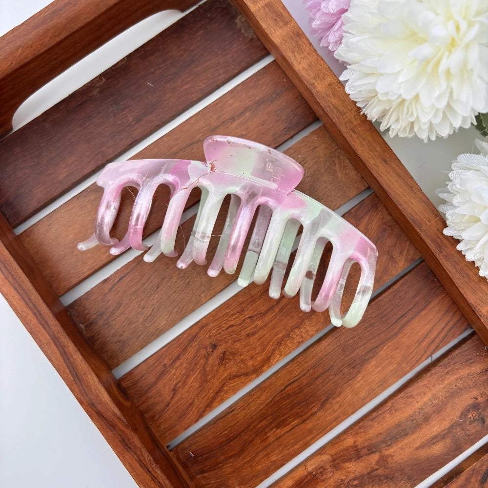 Dreamy Swirl Pastel Hair Claw - Large